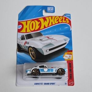 Hot Wheels Corvette Grand Sport Toy Car - Then And Now